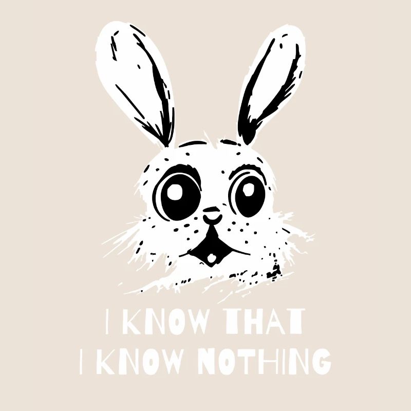 I Know That I Know Nothing - A Wise Rabbit