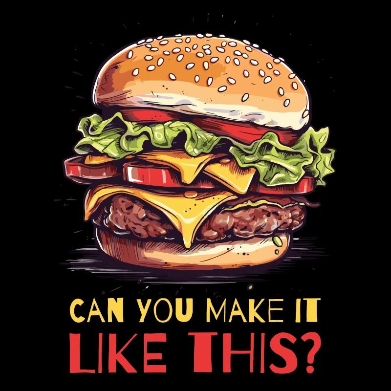 Pouvez-vous le faire comme ce cheeseburger