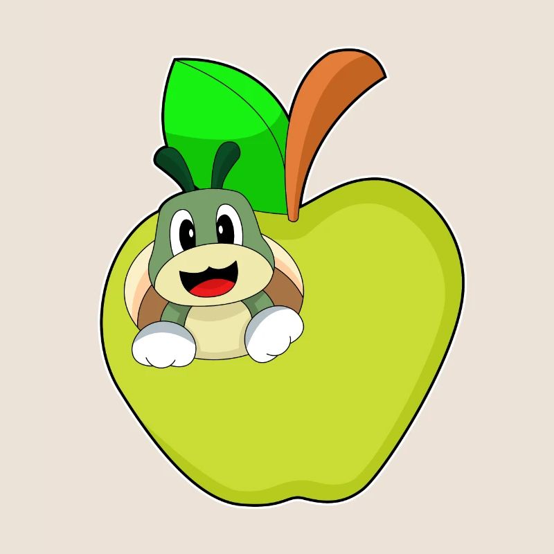 Pomme chenille