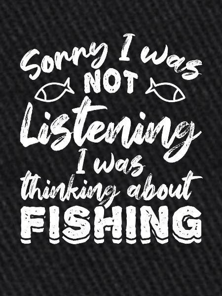 Fishing slogan