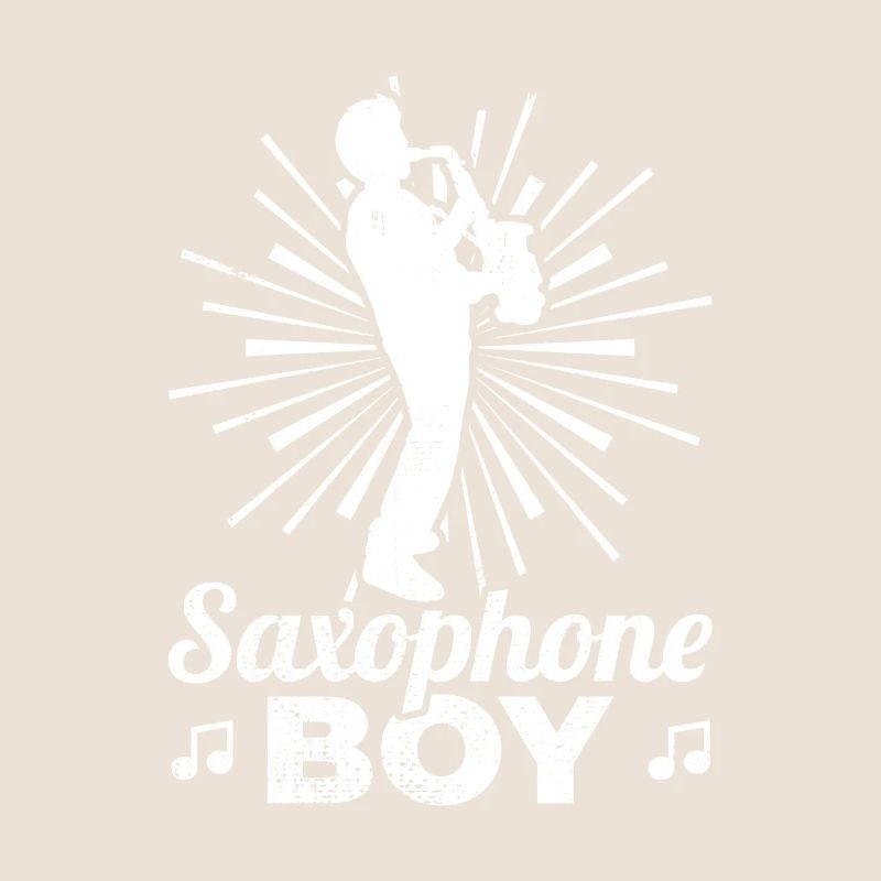 Saxophon Junge