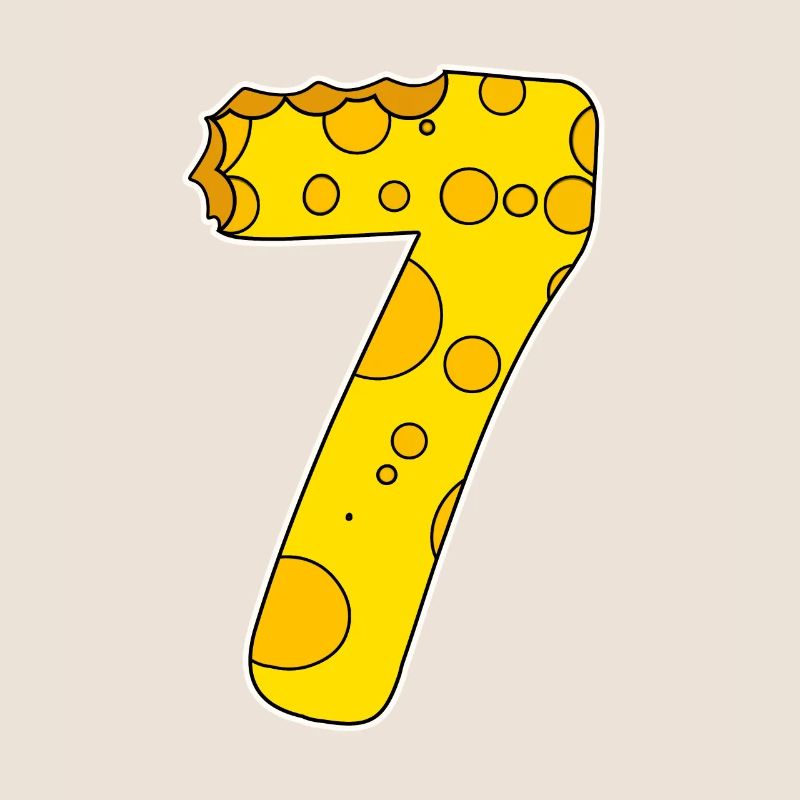 Zahl 7