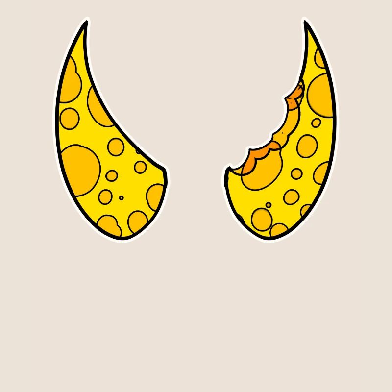 Horn Horns Cheese Devil