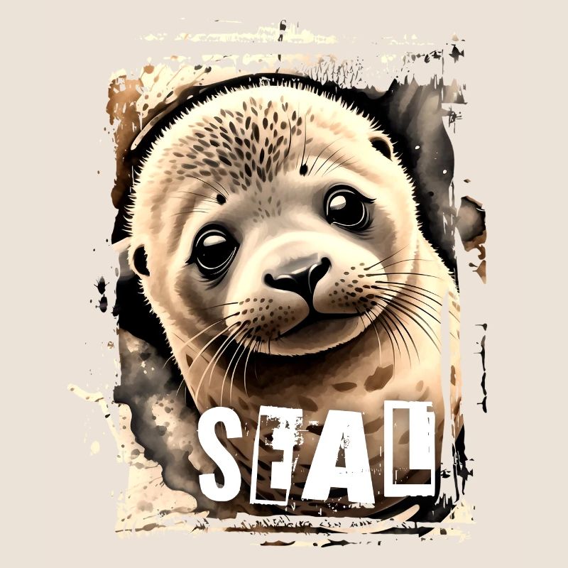 Phoque bébé phoque