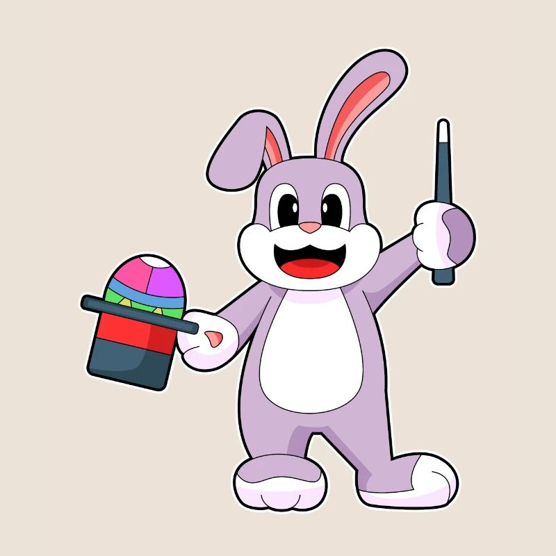 Sorcier de Pâques Lapin