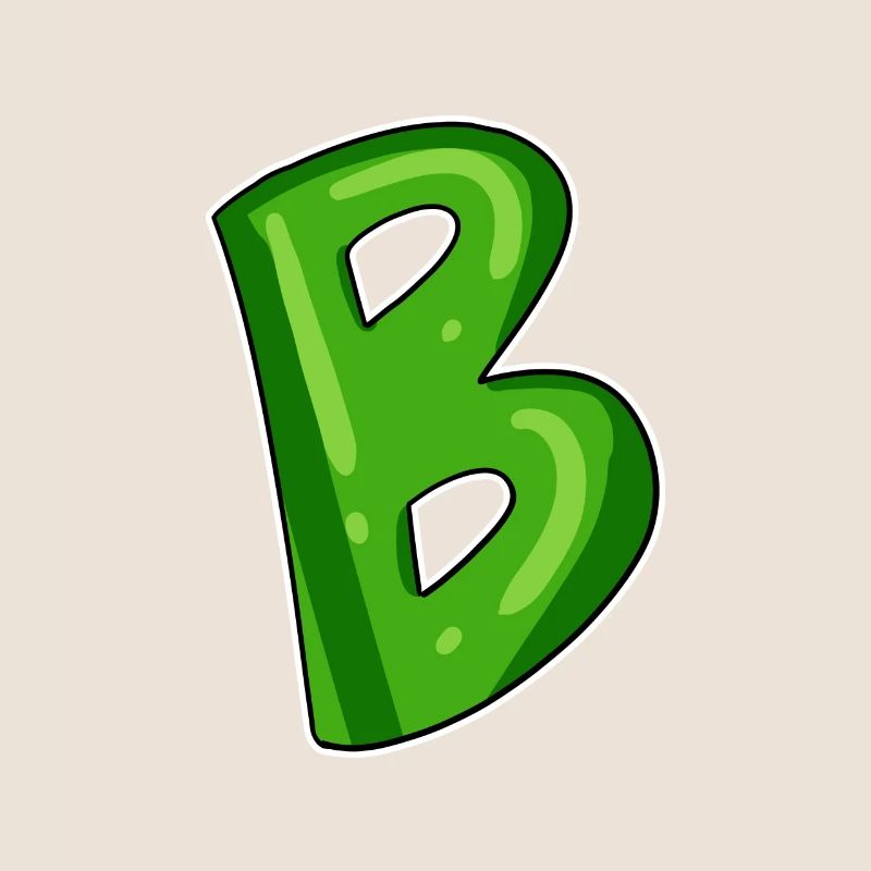 point B - point initial B