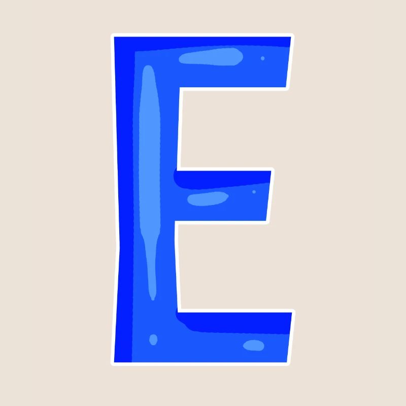 Buchstabe E - Anfangsbuchstabe E