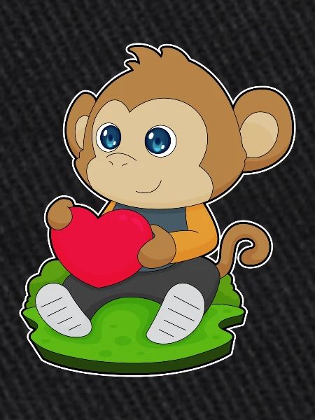 Affe Herz