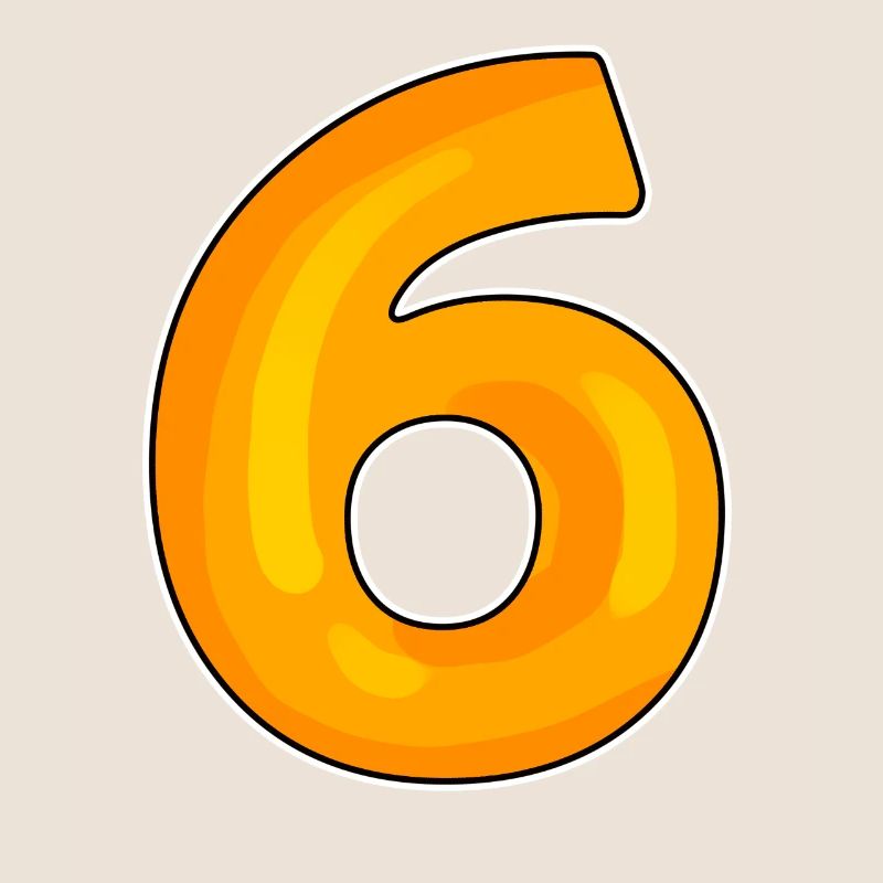 Six Numéro 6 Numéro