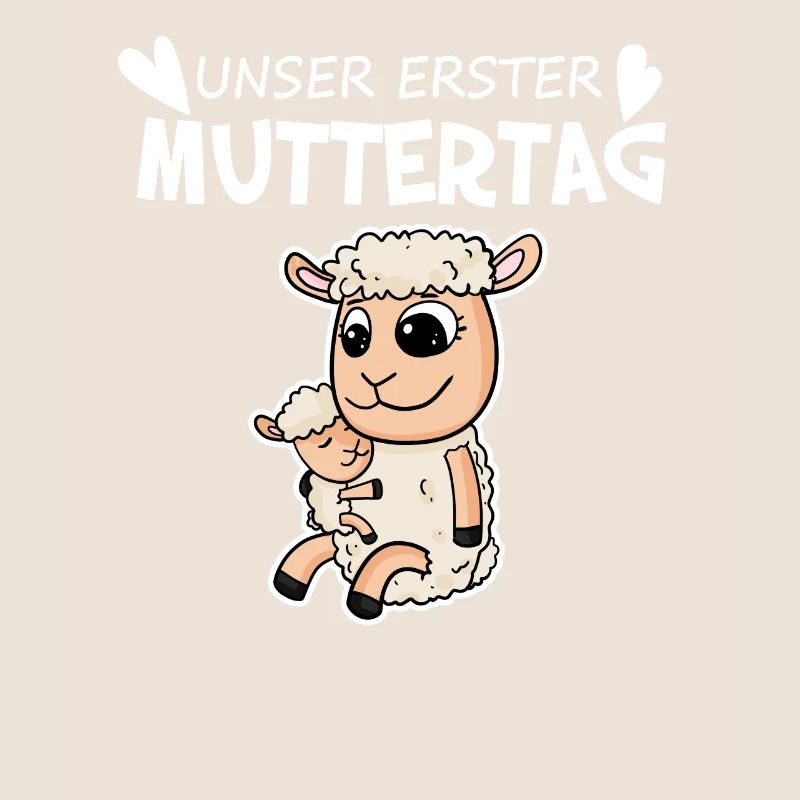 Muttertag Geschenkidee Mutter Kleinkind Motiv