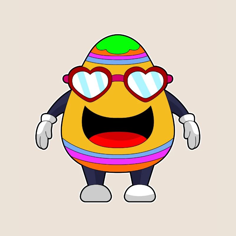 Easter Easter Egg Sunglasses