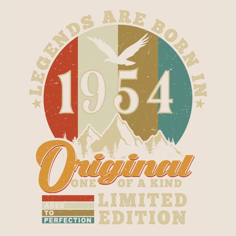 Original 1954 Birthday Gift 1954 Authentic