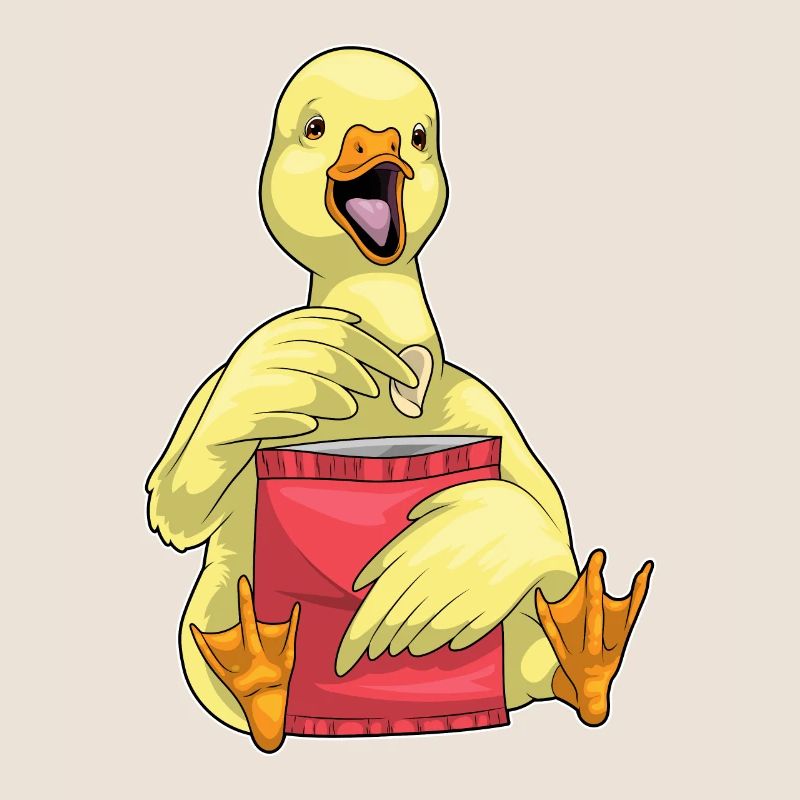 Ente Chipstüte Chips