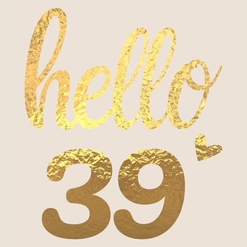 Hello 39 doré