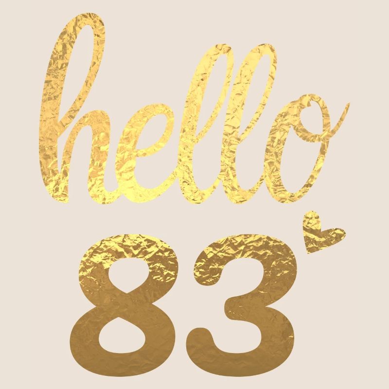 Hello 83 doré