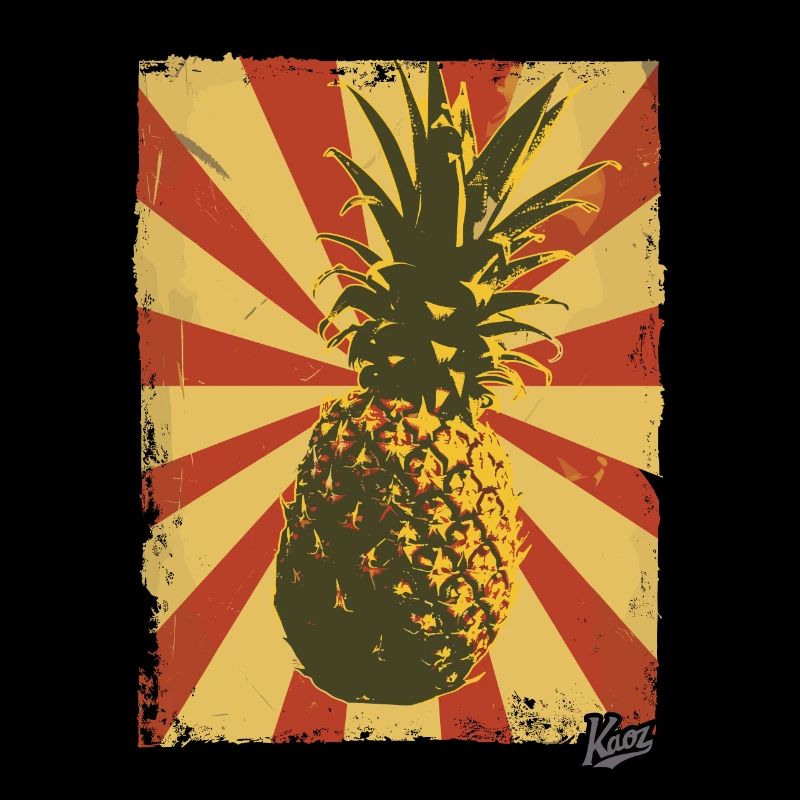 Propaganda style pineapple
