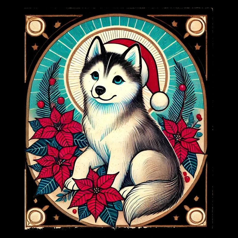 Noël du Malamute d’Alaska