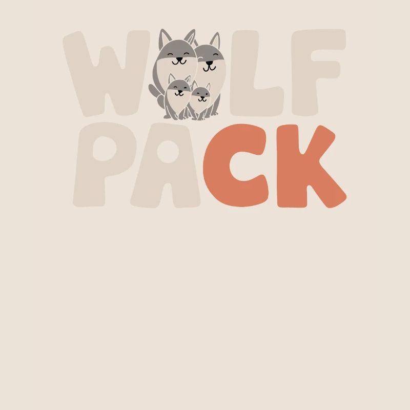 Wolf Group Design Meute de loups