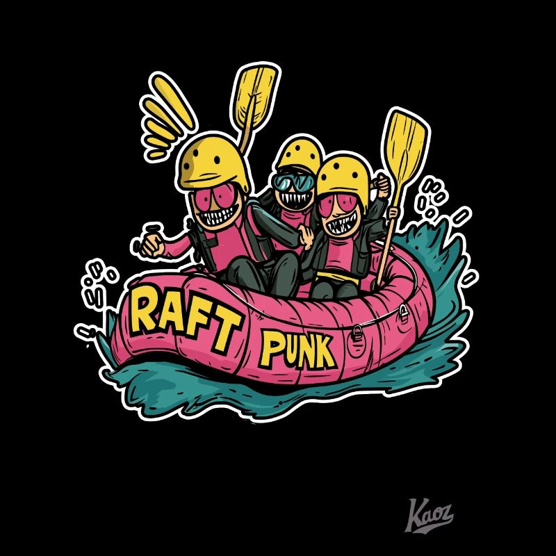 Raft Punk – Équipage de rafting aventureux