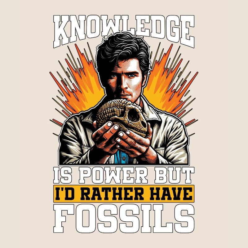 Fossil Hunter Knowledge Is Power Paleontologist