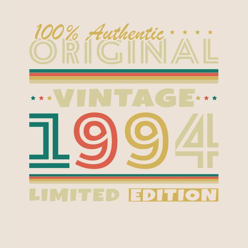 1994 Vintage Retro Geburtstagsgeschenk