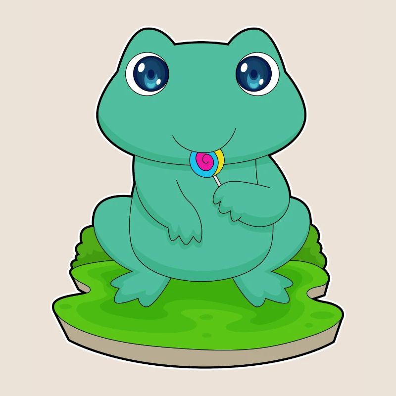 Sucette grenouille