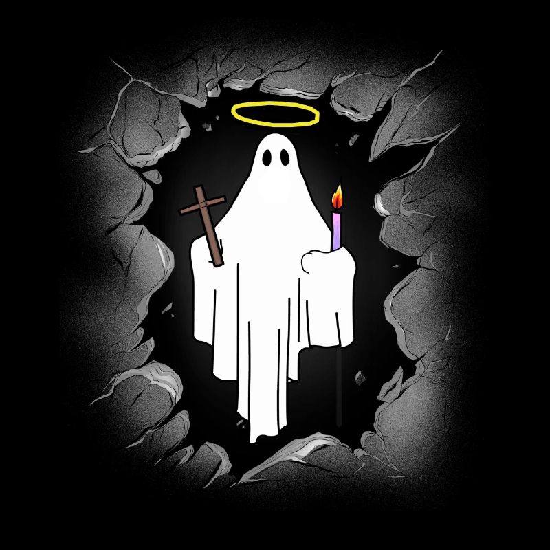 Ghost Ghosts Midnight Halloween Witching Hour