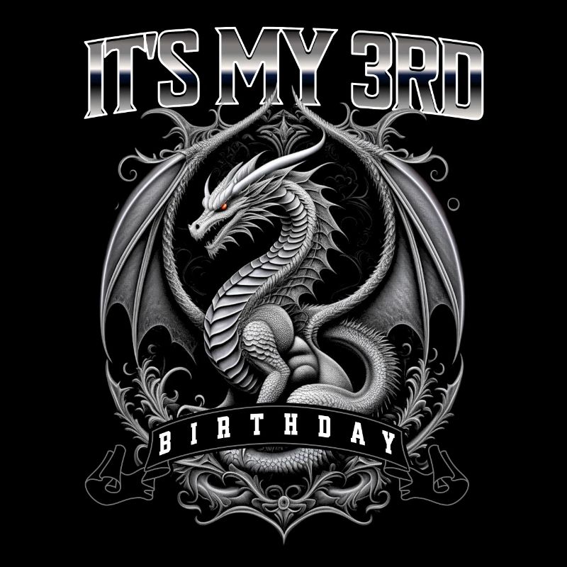 Drache 3. Geburtstag Drachen