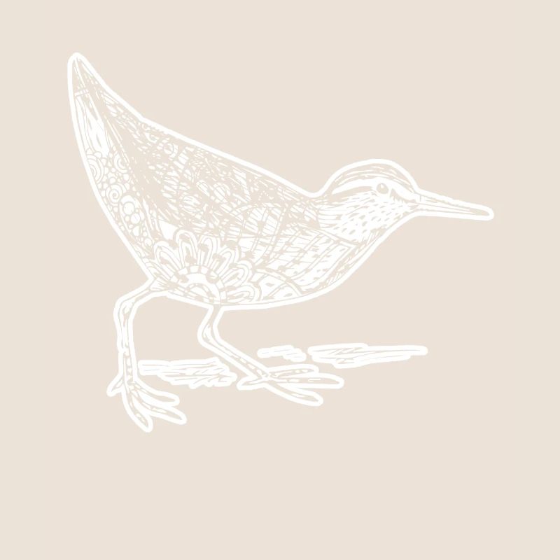 Sandpiper Floral Pattern