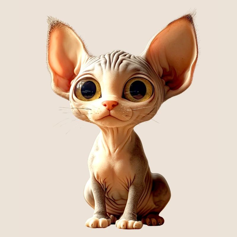 Chat Sphynx Chat Sphynx Chat Canadien Mignon Sphinx