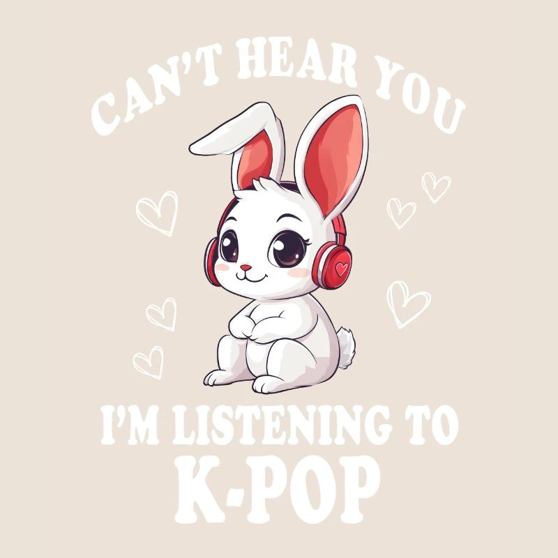 Idée cadeau Bunny K-Pop Korean Pop