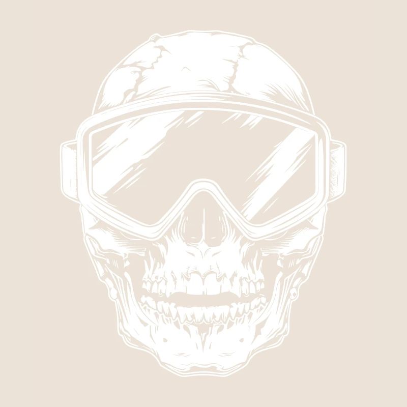 Ski Ski Goggles Skull