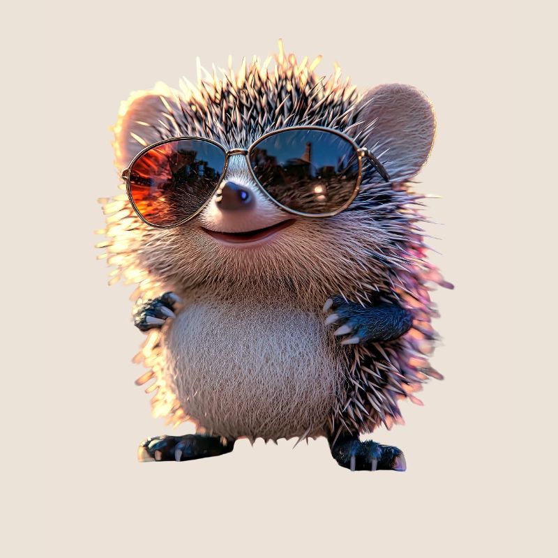 Hérisson Hérisson à ventre blanc Hérisson épineux Amour Hérisson mignon