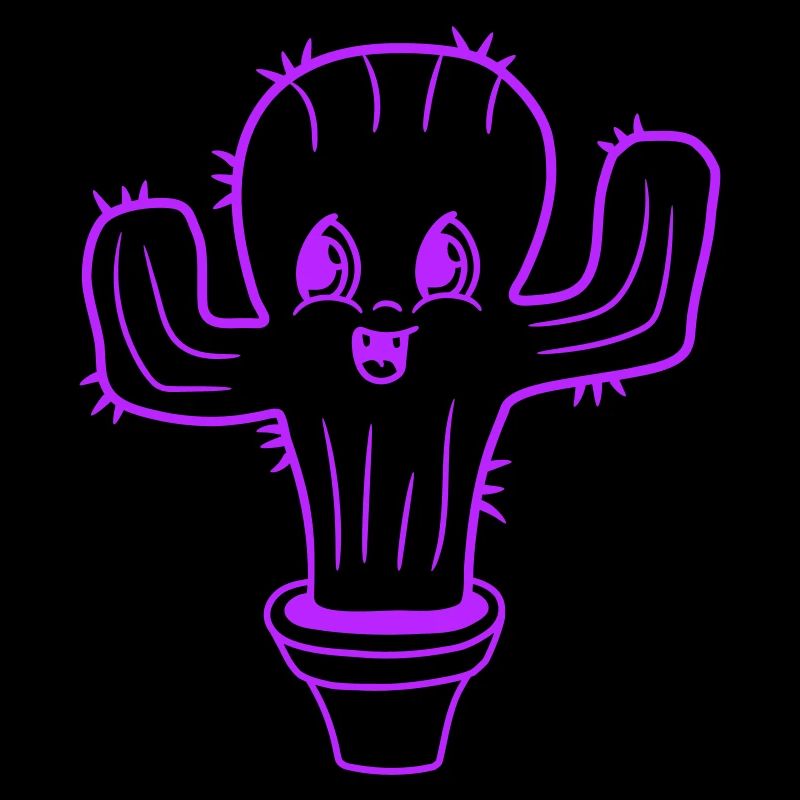 Dear Cactus Cacti Kawaii Face Cute Prickly