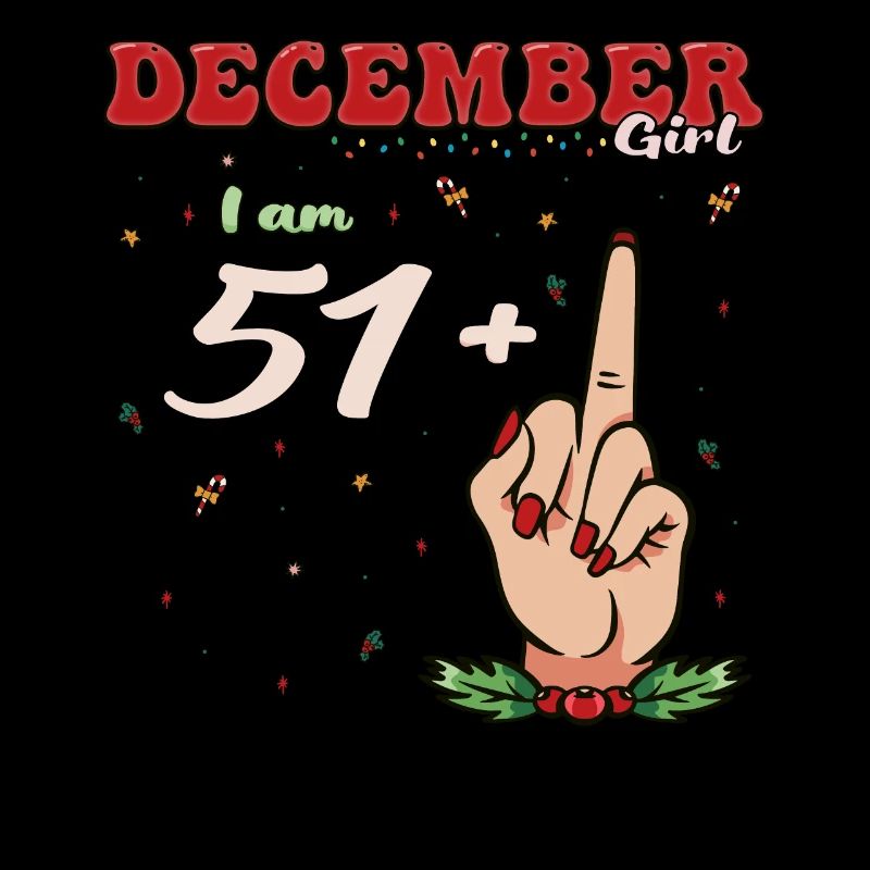 Dezember Mädchen 51 + Mittelfinger | Heftiger 52.