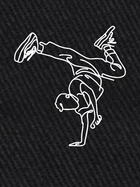 Breakdance garçon dessin