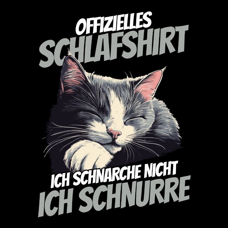 Official Sleep Shirt - Sleeping Kitten