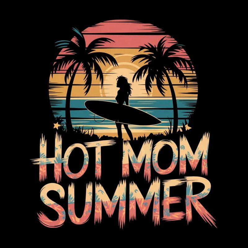 hot mom summer - surf