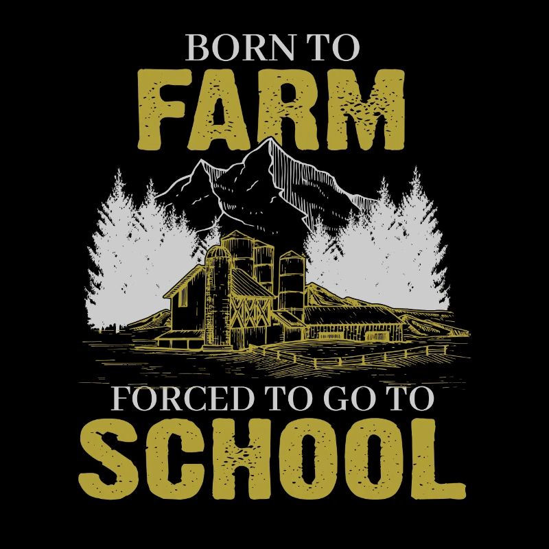 Né pour l’agriculture, forcé d’aller à l’école