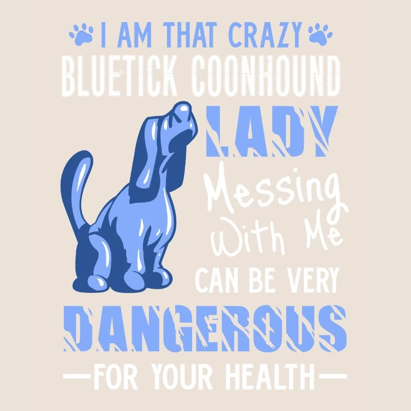 Bluetick Coonhound Lady