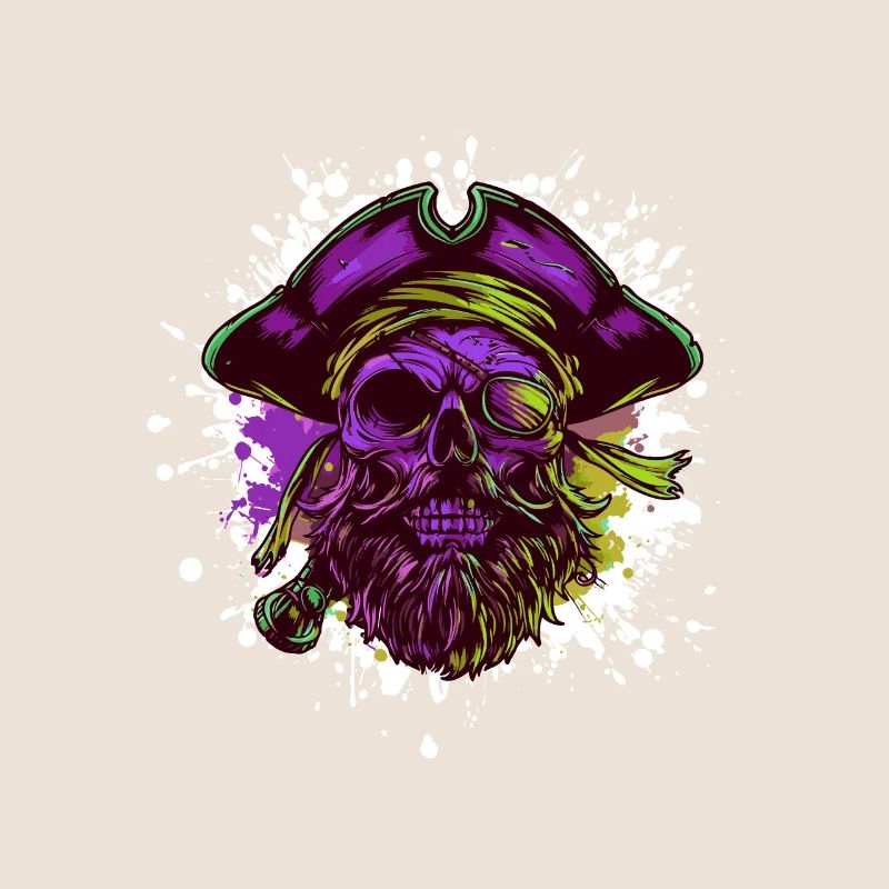 Capitaine Crâne de pirate