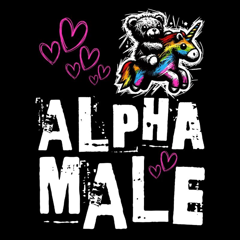 Alpha Unicorn - Mignon Teddy Rides Licorne