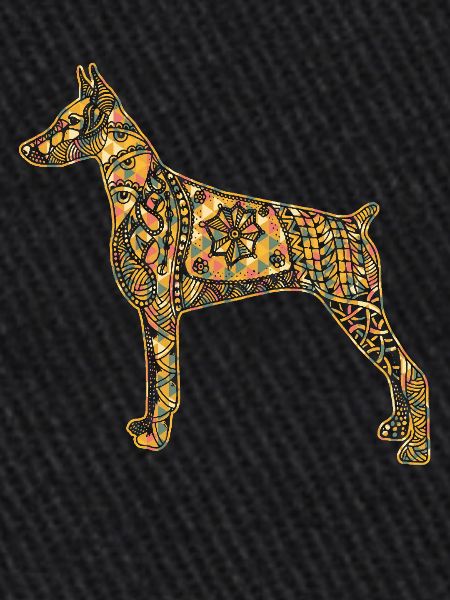 Doberman Pinscher Geometric