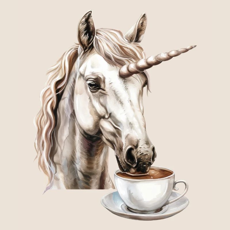 Einhorn Kaffee