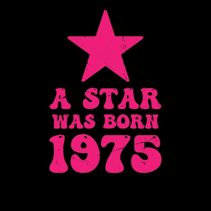 Ein Stern Wurde 1975 Geboren Geburtstag