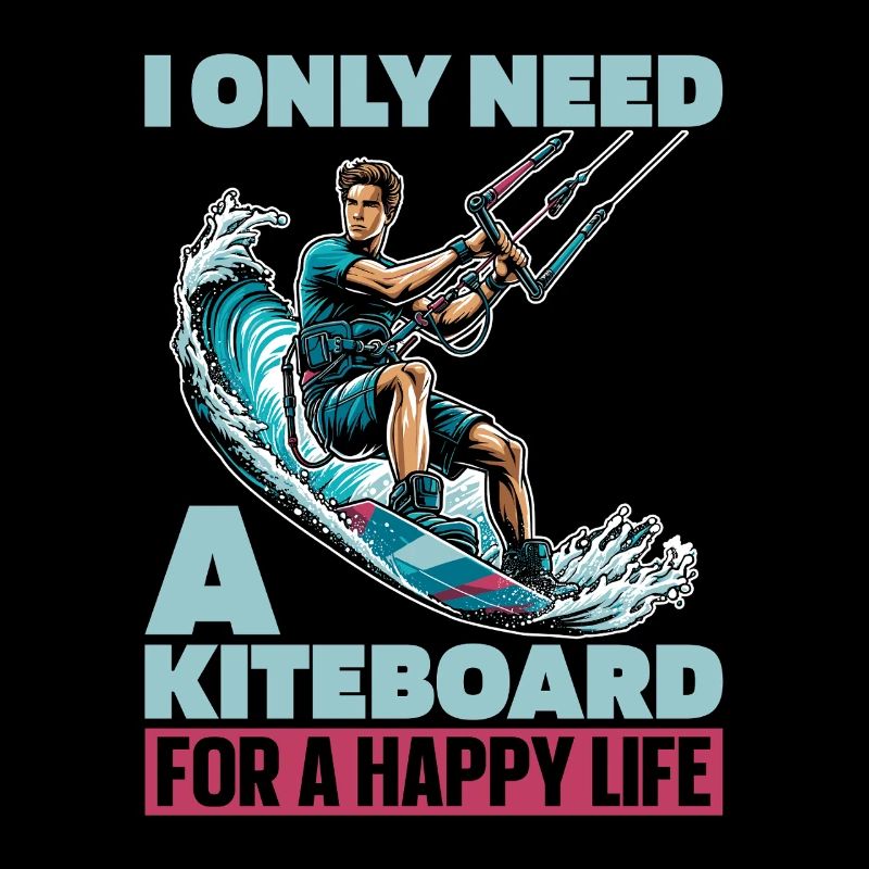Kitesurf Je n’ai besoin que d’un kitesurf Surf