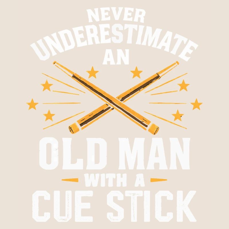 Unterschätze niemals einen alten Mann mit einem Queue