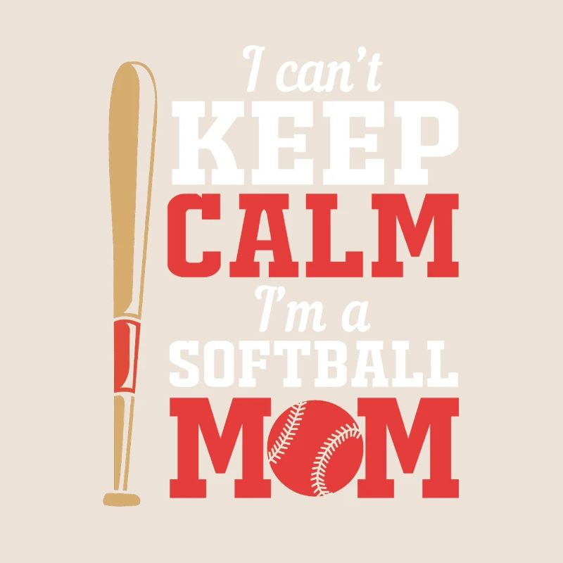 Softball Mutter Softball Mama