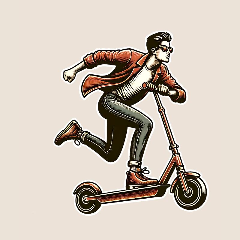 Tretroller E-Scooter E-Roller