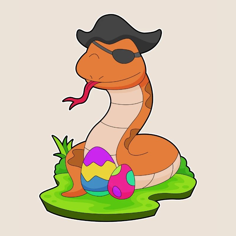 Serpent Pirate de Pâques